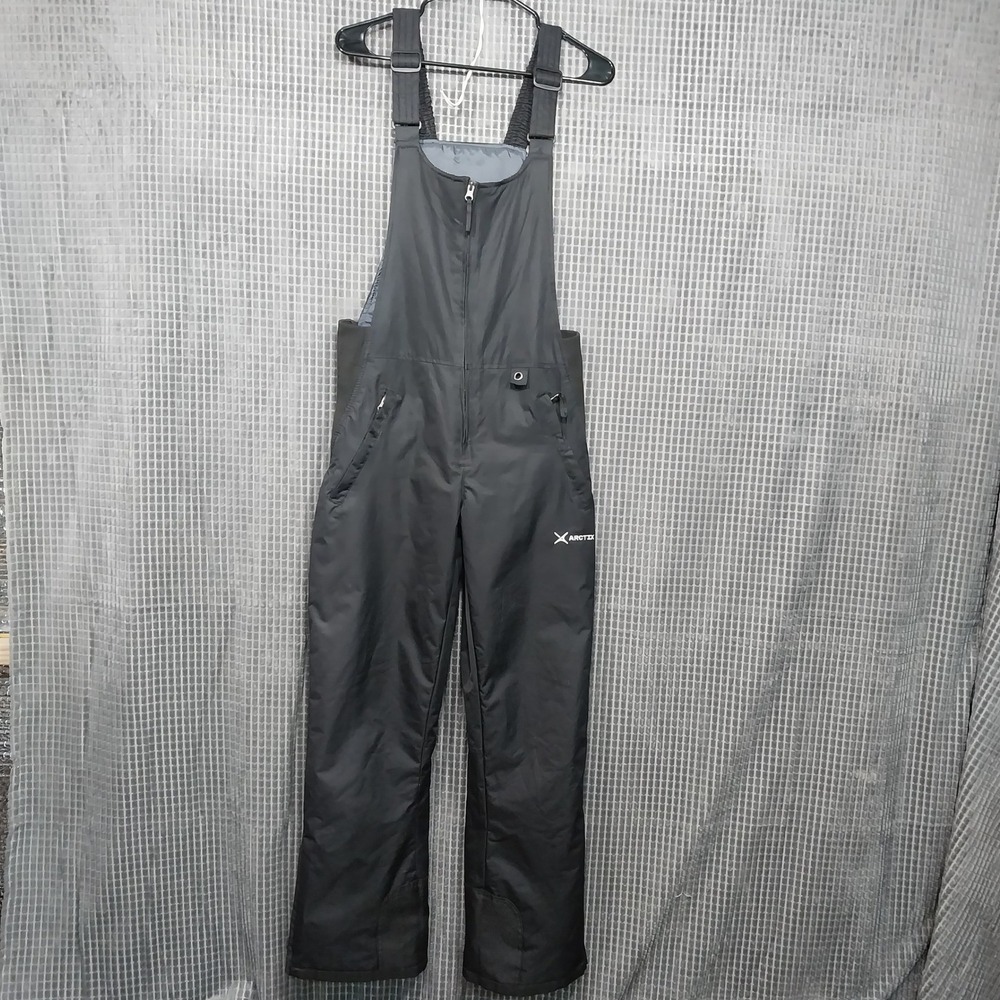 Arctix Snow Bibs Women Insulated Waterproof Ski Overalls S/P 31L Black